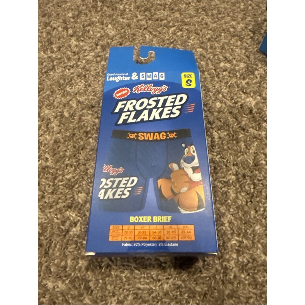 Frosted Flakes Gift‎ Box Cereal Boxer Briefs mens L 36"-38" New With tags